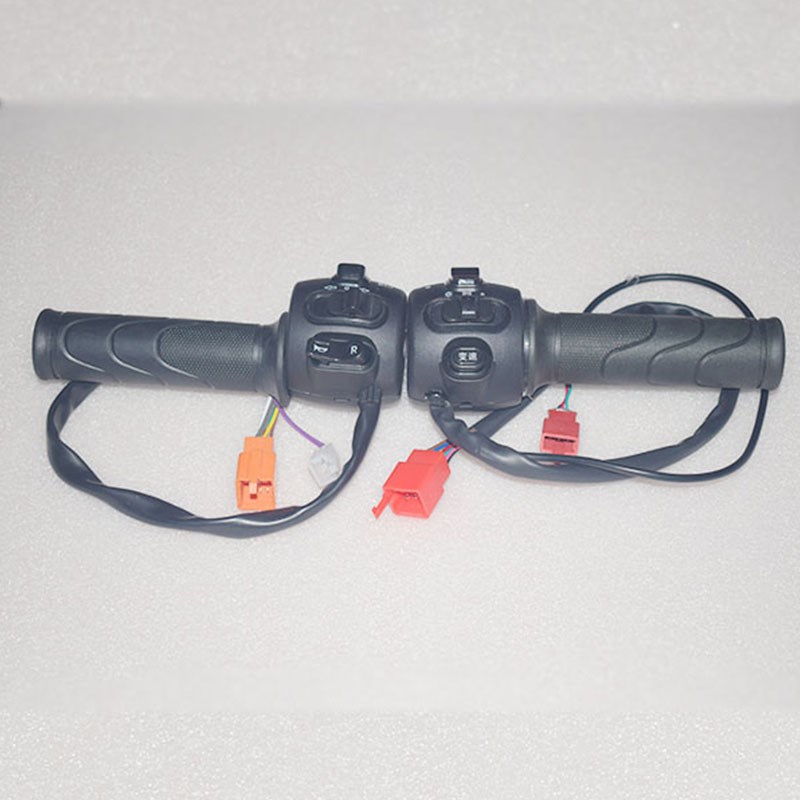 格士铃骑士号电动车转把油门组合开关大灯转向灯喇叭双闪开关总成