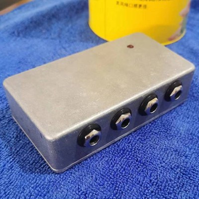 手工四路混音器隔离缓冲BUFFER输出一分四合一单块效果器并联方案