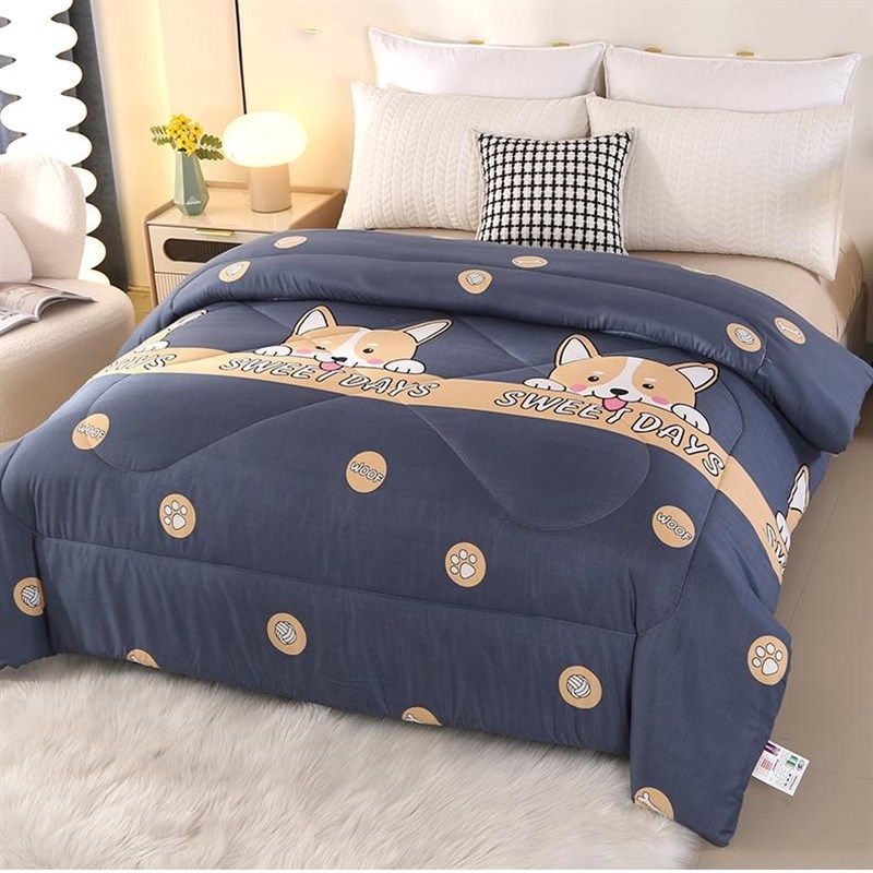 驼毛被子加厚保暖冬被单人学生宿舍驼绒被芯双人春秋被空调被褥子