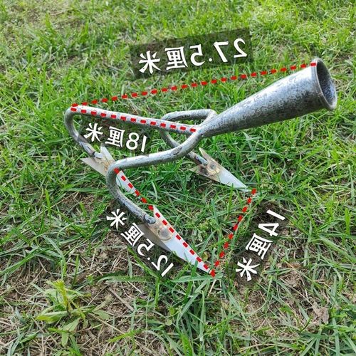 松土翻地除草种菜开荒三齿耙子农用翻土工具挠地耙子多功能耙锄