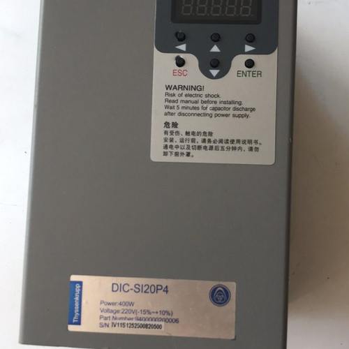 蒂森K200门机控制器 蒂森DIC-SI20P4 原装全新库存