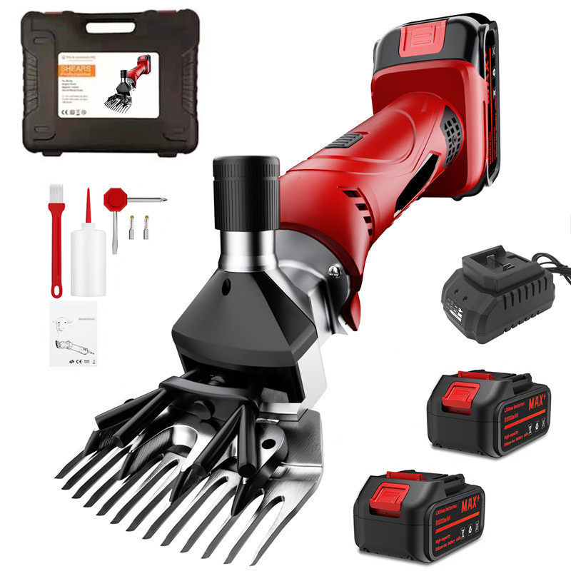 虎臣厂家批发锂电羊毛剪 宠物剪 羊毛推子充电款多功能动物剃毛机