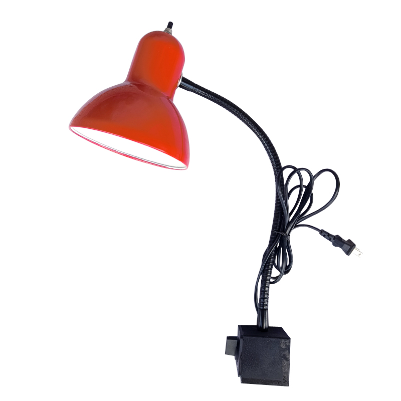 30A磁性磁座带开关台灯 省模抛光工作灯e27螺口台灯 软管机床台灯