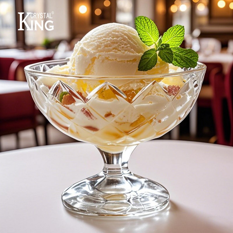 冰淇淋杯甜品碗玻璃杯家用高颜值雪糕酸奶布丁冰球奶昔冰激凌杯子