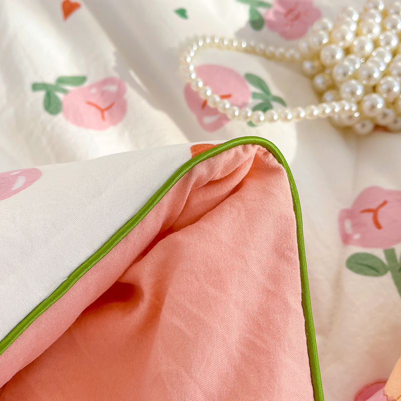 A大豆纤维夏被空调被夏天薄被子纱超柔儿童宝宝学生夏凉被可机洗