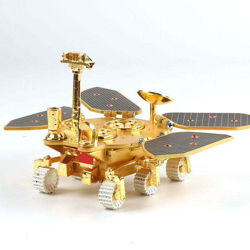 1:10天问一号祝融号火星探测车航天纪念品探测器合金模型收藏摆件