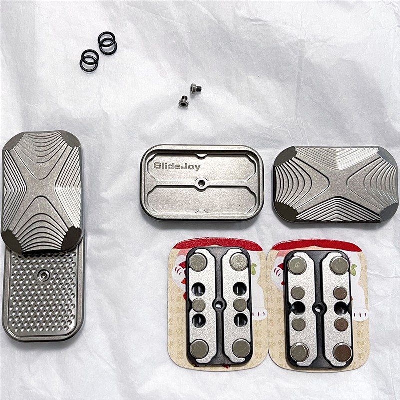 ToadX2代钛合金蟾蜍无限位推牌指尖解压滑板成人玩具EDC学习减压