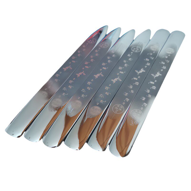 缝隙跳动九代新款超长镜面高密度钨钢压缝片瓷砖美缝平缝工具压板