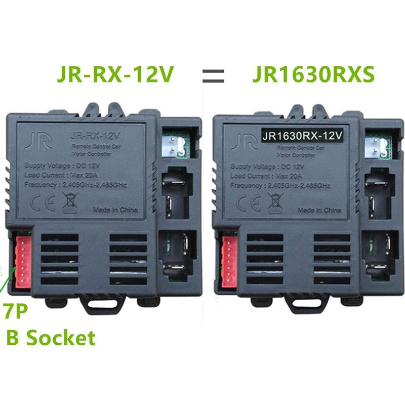 儿童电动车Jr/Hy-Rx-2G4-12V接收线路板婴儿车2.4g频率主板遥控器