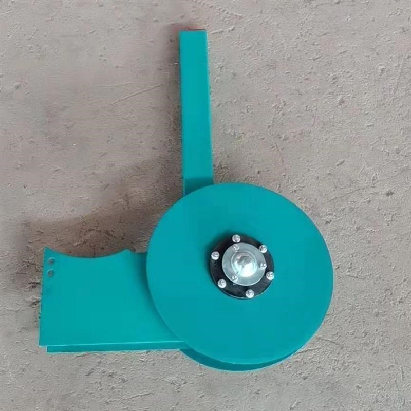 玉米大豆播种机开沟盘总成圆盘开沟器播种靴播种搂腿花盘施肥腿