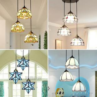 餐厅吊灯三头书房楼梯饭厅灯门厅入户房间卧室北欧风格 特色灯具