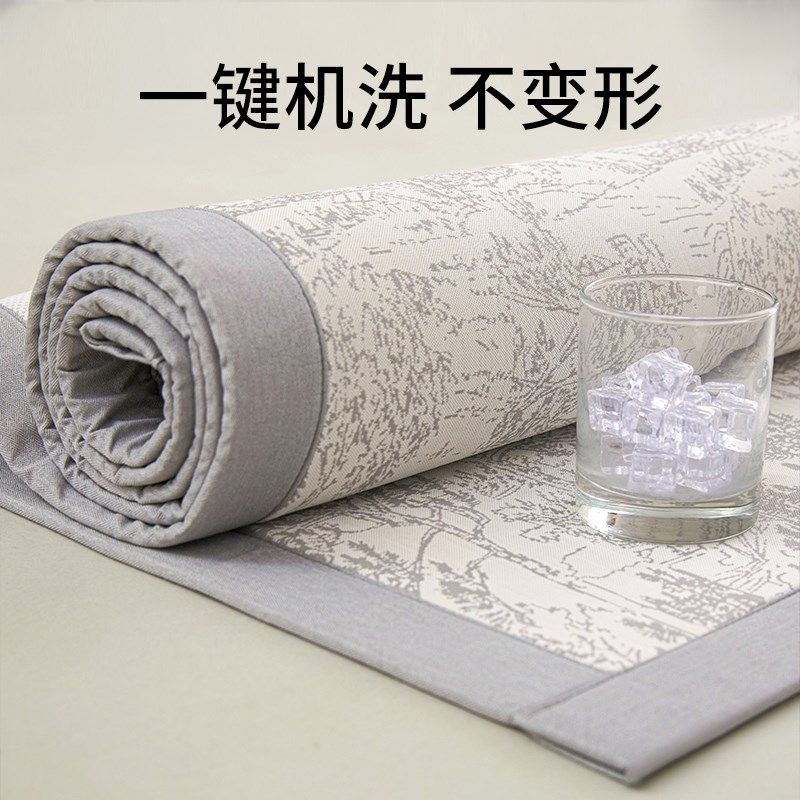 A类高端夏季冰丝凉席夏天2025新款床笠款单人软席子三件套可机洗