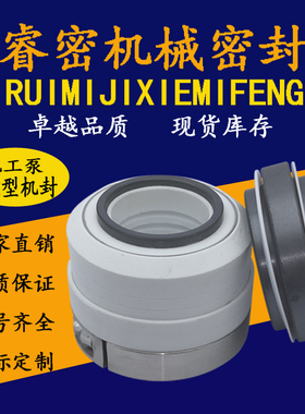 WB2化工泵双台阶152单台阶机械密封碳化硅四氟不锈钢耐腐蚀密封件