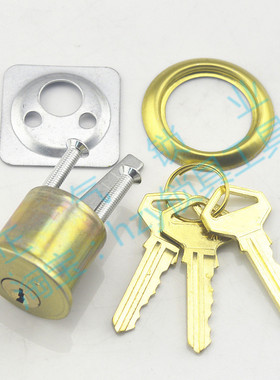 SX018适用老式门锁480上求精牌三保险弹子门锁芯 颜色随机