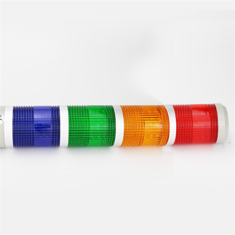 机床报警灯LED多层警示灯LTA-505-4T常亮4色4层报警指示灯24v220v