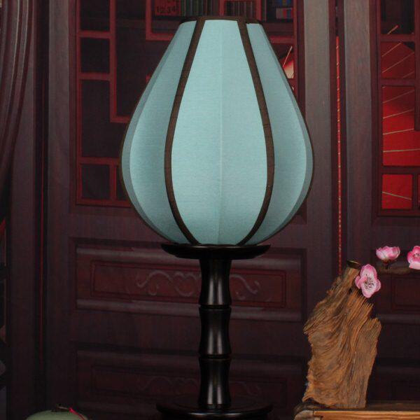 新中式实木台灯结婚台灯婚房床头灯创意小夜灯书房灯中国风高级感