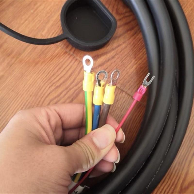 新能源汽车充电桩延长线充电枪延长线加长10米延长线延长电缆