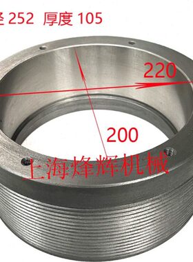 上海机床外圆磨床M1350M1450头架大小皮带轮磨床配件