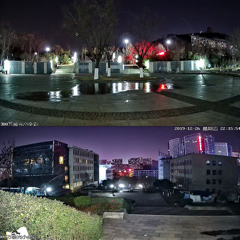 中维世纪方案摄像头300万全彩H265室外高清红外网络摄像机 BK1H3D