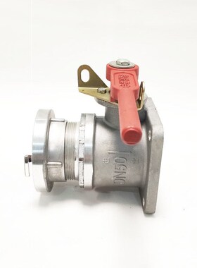 洒水车配件消防车进水专用消防直通球阀开关阀门油罐车DN50,DN65