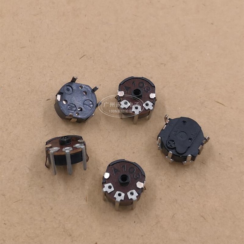 RK08H旋钮后安装型 微调电位器 A10K 随身听音量调节 Y8微型 A103