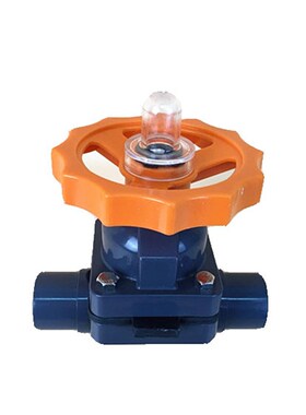 UPVC隔膜阀 PVC隔膜阀 工程塑料隔膜阀 截止阀 25mm DN20 6分