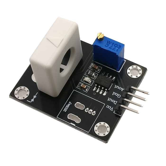XD83  WCS1700霍尔电流传感器 可调70A短路/过流保护模块