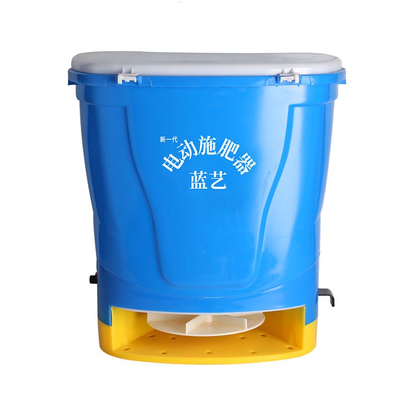 背负式电动施肥器撒肥机多功能播种机撒H化肥投料机全自动施肥神