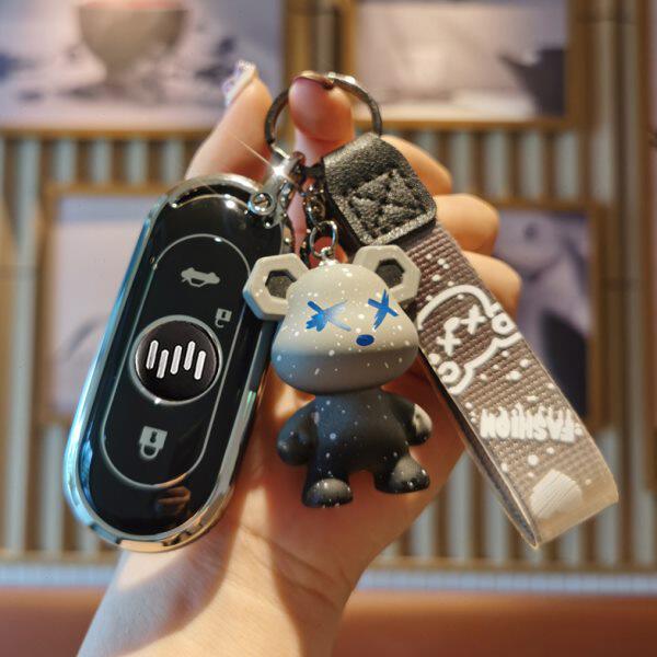 2022款威马EX5钥匙套新款威马W6汽车E5壳ex6plus新能源ex5z包扣女