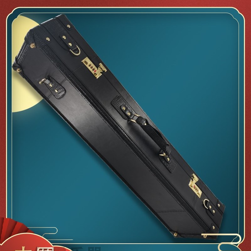 二胡琴盒真皮木制高档琴箱双肩背密码锁 湿度计 防潮Z管抗压防水