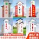 景区仿古导视牌新时代文明实践站公园村牌景观小品村标不锈钢路牌