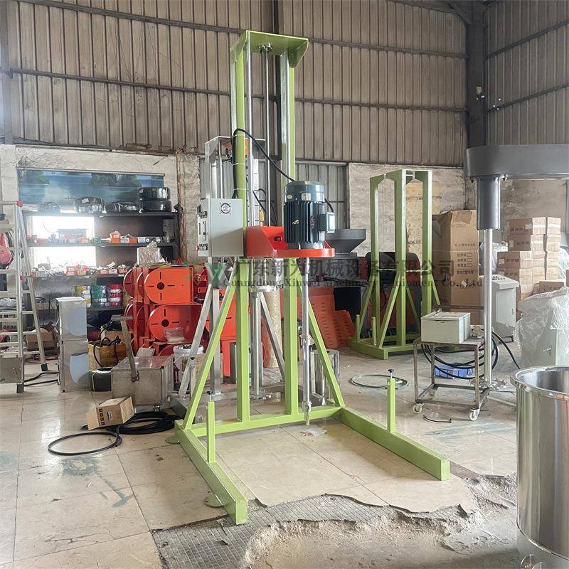 电动升降中小型工业分散机无级变速混合机变频全新乳胶漆搅拌机