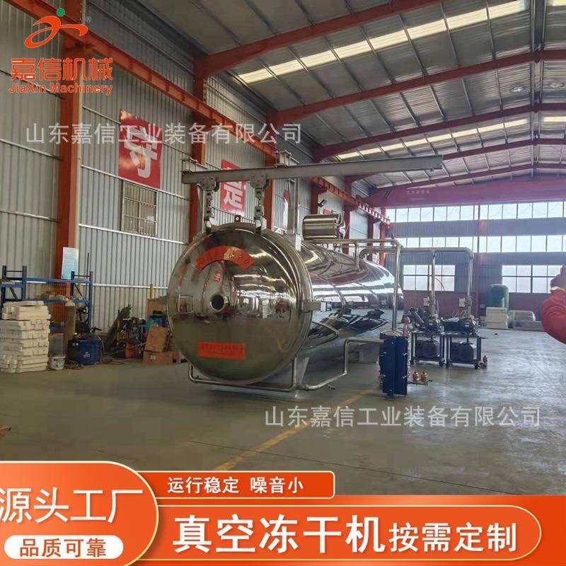 果蔬真空冻干机药材冷冻干燥机黄桃低温冷冻机宠物食品冻干机