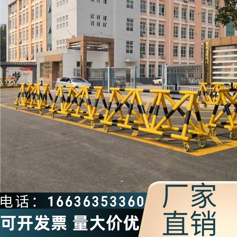 广西拒马路障移动带刺防撞拒马护栏阻车政府单位学校防冲撞设施