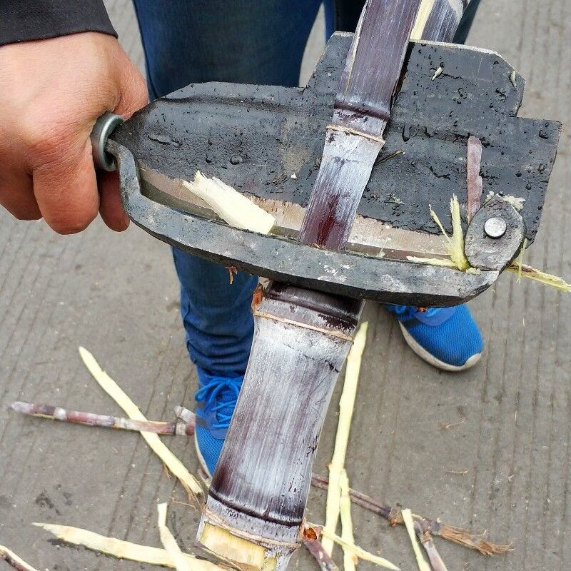 包邮加重加厚型甘蔗刨刀 山东手工夹钢刀甘蔗刀 削甘蔗皮手动工具