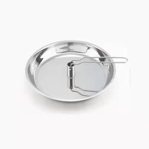 纯正304不锈钢蒸汽桑拿盘原汁锅蒸盘海鲜蒸盘汽锅鸡专盘打钢印