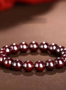 发黑辰砂乌金辰砂手链本年年男女款朱砂手链X手串节日礼物