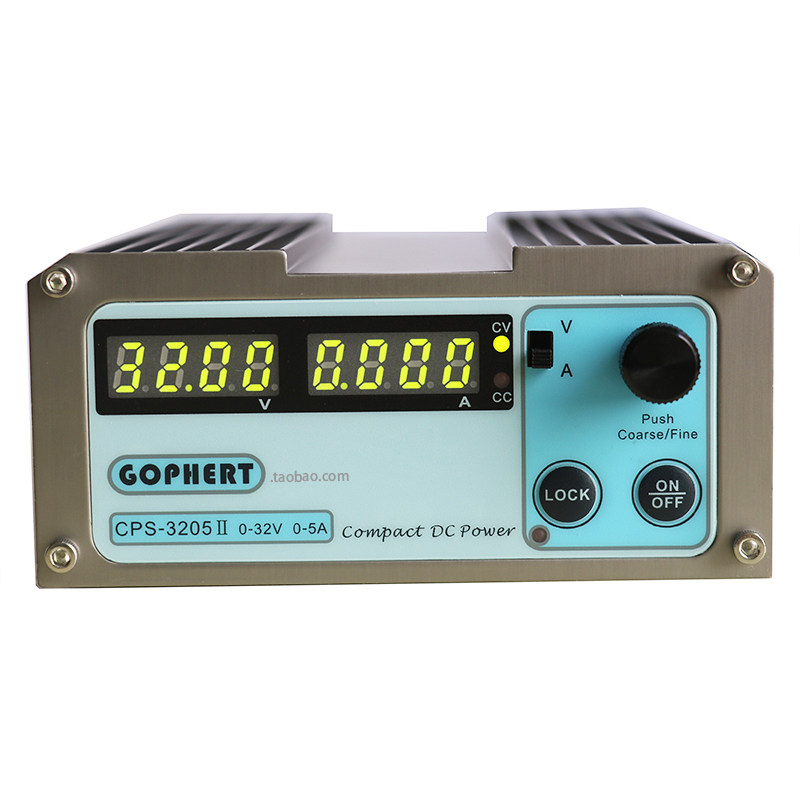GOPHERT直流稳压电源CPS-3205II可调恒流恒压数显开关电源30V5A