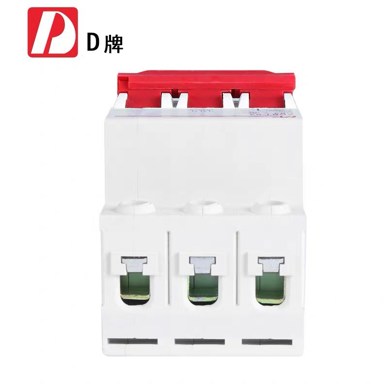 D牌电气DZ47断路器2p家用过载开关63a空气开关三相电380v短路器
