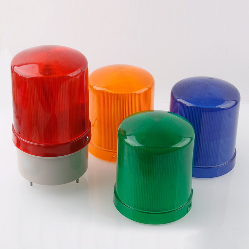 LTE-1101J声光报警器 警示灯 闪烁旋转警报信号灯LED灯12V24V220V