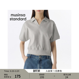 卫衣musinsa 韩国26春季 日常通勤短袖 女士潮流时尚 standard 新品