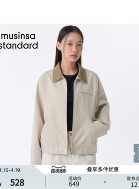 韩国春季女士时尚休闲韩系百搭工装夹克外套MUSINSA STANDARD