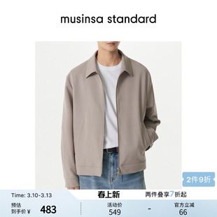 韩国春季男女大码简约夹克外套musinsa standard