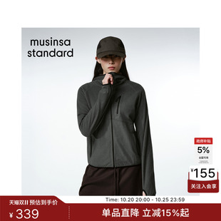 韩国26秋冬新品女士City Leisure摇粒绒连帽开衫MUSINSA STANDARD