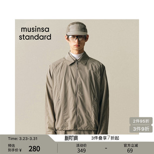 百搭休闲防风夹克外套musinsa 韩国26春季 时尚 男士 standard 新品