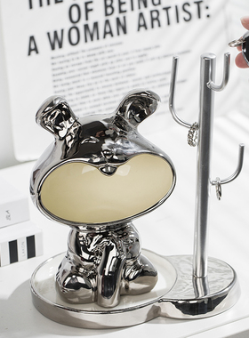 入户钥匙收纳客厅桌面摆件进门口玄关鞋I柜家居装饰品乔迁新居礼