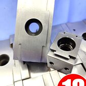 世和多工位气动OK夹具斜楔式 膨胀夹紧块CNC加工中心侧顶精密虎钳