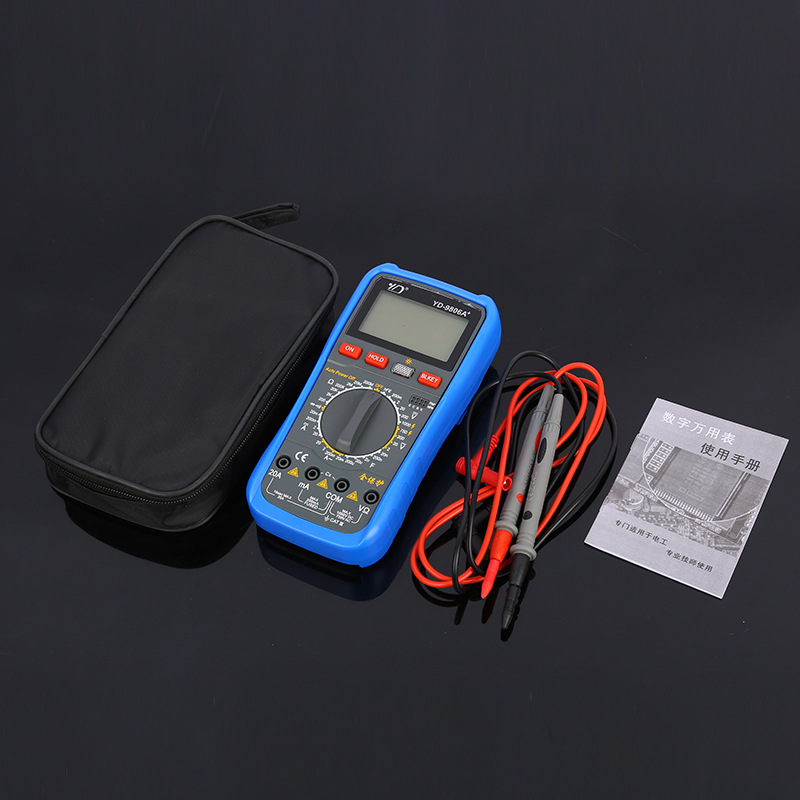 优度数字万用表YD-9806A+万用表多测量功能电工仪表现货批发