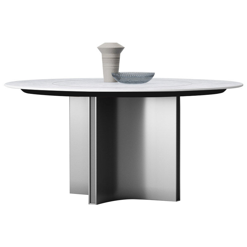 德利丰餐桌圆形带转盘意大利新款大平层高端餐厅饭桌岩板圆餐桌,住宅家具,岩板餐桌,淘宝优惠券,粉丝福利购,淘宝优惠卷