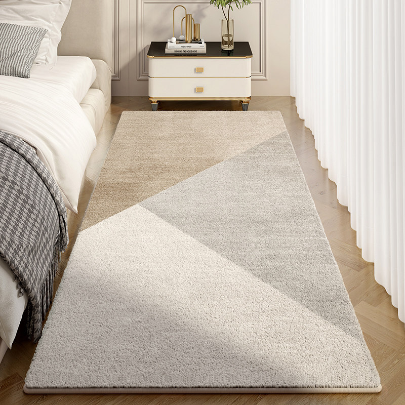 卧室地毯轻奢长条垫子简约家用客厅房间飘窗垫可睡可坐床边地垫,居家布艺,床边毯,淘宝优惠券,粉丝福利购,淘宝优惠卷